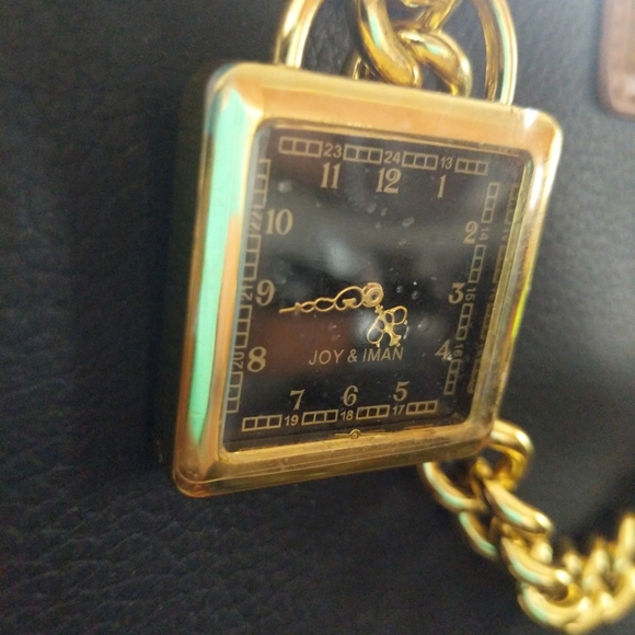 Joy & Iman Top Handle Pebble Bag Satchel Handbag /Charm - Picture 2 of 12